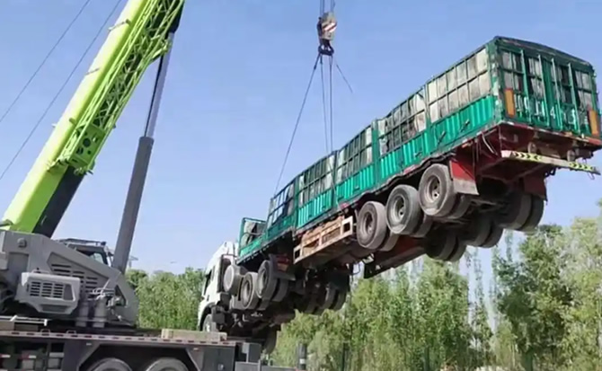青州道路脱困救援案例
